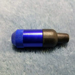 NEW Small Blue Bullet Smoking Pipe Tobacco Herb Portable Metal Pocket Size