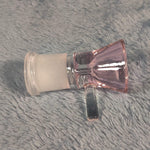 18mm Female Rosey Pink Glass Bowl Replacement Tobacco Herb Water Pipe Piece