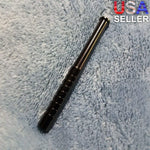 Small Black One Hitter Bat Smoking Pipe Tobacco Herb Portable Metal Pocket Size