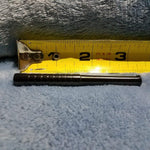 Small Black One Hitter Bat Smoking Pipe Tobacco Herb Portable Metal Pocket Size