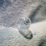Small Crystal Clear Smoking Pipe Tobacco Herb Portable Glass Spoon Pocket Size
