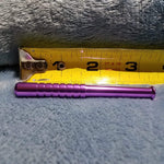 Small Purple One Hitter Bat Smoking Pipe Tobacco Herb Portable Metal Pocket Size