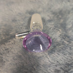 14mm Male Lavender Purple Glass Bowl Replacement Tobacco Herb Water Pipe Piece