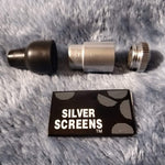 NEW Small Silver Bullet Smoking Pipe Tobacco Herb Portable Metal Pocket Size