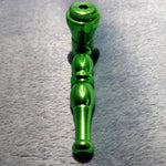 NEW Small Green Stylish Smoking Pipe Tobacco Herb Portable Metal Pocket Size