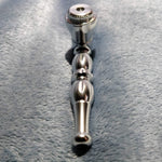 NEW Small Silver Stylish Smoking Pipe Tobacco Herb Portable Metal Pocket Size