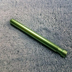 NEW Small Green One Hitter Smoking Pipe Tobacco Herb Portable Metal Travel Size