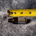 NEW Small Silver Bullet Smoking Pipe Tobacco Herb Portable Metal Pocket Size