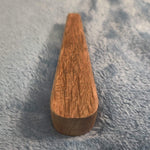 Small Spruce Wood Wedge Smoking Pipe Tobacco Herb Portable Wooden Travel Size
