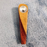 Redwood Mix Wedge Smoking Pipe Tobacco Herb Portable Wood Wooden Travel Size