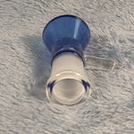 14mm Female Sapphire Blue Glass Bowl Replacement Tobacco Herb Water Pipe Piece