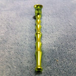 Small Long Green Bamboo Smoking Pipe Tobacco Herb Portable Metal Travel Size