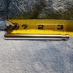 NEW Small Silver One Hitter Smoking Pipe Tobacco Herb Portable Metal Travel Size