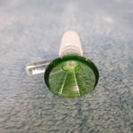 14mm Male Emerald Green Glass Bowl Replacement Tobacco Herb Water Pipe Piece