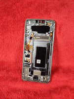 OEM Gray LG G8 ThinQ Frame Buttons Sensor Sim Vibration Housing Replacement Part