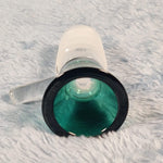 18mm Male Misty Green Glass Bowl Replacement Tobacco Herb Water Pipe Piece