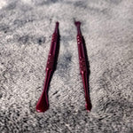 2 Purple Stainless Steel Scraper Poker Bowl Cleaner Tool Smoking Tobacco Herb