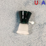 18mm Female Misty Green Glass Bowl Replacement Tobacco Herb Water Pipe Piece