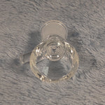 14mm Female Crystal Clear Glass Bowl Replacement Tobacco Herb Water Pipe Piece