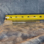 5.5in 5 1/2 Inch Downstem Clear Glass Tube For 14mm Male Bowl Tobacco Water Pipe
