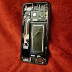 OEM Black Samsung S9 Frame Buttons Heat Sink Sim Tray Housing Replacement Part