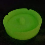 NEW Unique Random Color Silicone Ash Tray Smoking Tobacco Herb Round Bowl Tap