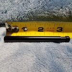 NEW Small Black One Hitter Smoking Pipe Tobacco Herb Portable Metal Travel Size