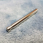 NEW Small Silver One Hitter Smoking Pipe Tobacco Herb Portable Metal Travel Size