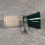 14mm Female Misty Green Glass Bowl Replacement Tobacco Herb Water Pipe Piece