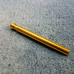 NEW Small Gold One Hitter Smoking Pipe Tobacco Herb Portable Metal Travel Size