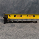 Small Long Black Bamboo Smoking Pipe Tobacco Herb Portable Metal Travel Size