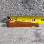 Small Oak Wood Wedge Smoking Pipe Tobacco Herb Portable Wooden Travel Size