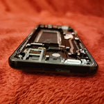 OEM Black Samsung S9 Frame Buttons Heat Sink Sim Tray Housing Replacement Part