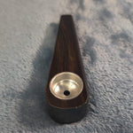 Small Panther's Eye Smoking Pipe Tobacco Herb Portable Wood Wooden Travel Size