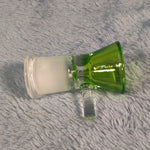 18mm Female Emerald Green Glass Bowl Replacement Tobacco Herb Water Pipe Piece