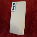Samsung Galaxy S21 5G SM-G991U 128GB Memory 8GB RAM Phantom White w/ NEW BATTERY