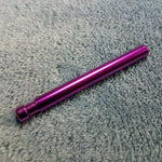 NEW Small Purple One Hitter Smoking Pipe Tobacco Herb Portable Metal Travel Size