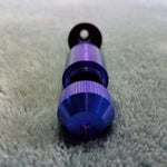NEW Small Blue Bullet Smoking Pipe Tobacco Herb Portable Metal Pocket Size