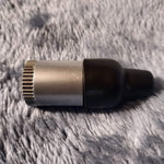 NEW Small Silver Bullet Smoking Pipe Tobacco Herb Portable Metal Pocket Size