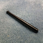 Small Black One Hitter Bat Smoking Pipe Tobacco Herb Portable Metal Pocket Size