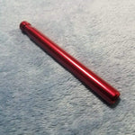 NEW Small Red One Hitter Smoking Pipe Tobacco Herb Portable Metal Travel Size
