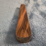 Tiger's Eye Wooden Wedge Smoking Pipe Tobacco Herb Portable Wood Travel Size
