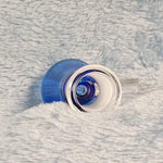 14mm Female Sapphire Blue Glass Bowl Replacement Tobacco Herb Water Pipe Piece