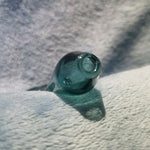 Small Misty Green Smoking Pipe Tobacco Herb Portable Glass Spoon Pocket Size
