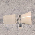 18mm Male Pearl White Glass Bowl Replacement Tobacco Herb Water Pipe Piece