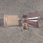 14mm Female Rosey Pink Glass Bowl Replacement Tobacco Herb Water Pipe Piece