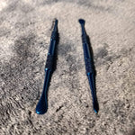 2 Blue Stainless Steel Scraper Poker Bowl Cleaner Tool Smoking Tobacco Herb