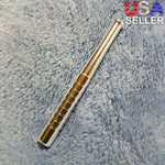 Small Silver One Hitter Bat Smoking Pipe Tobacco Herb Portable Metal Pocket Size