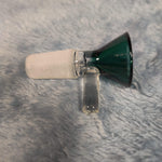 14mm Male Misty Green Glass Bowl Replacement Tobacco Herb Water Pipe Piece