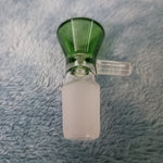 18mm Male Emerald Green Glass Bowl Replacement Tobacco Herb Water Pipe Piece
